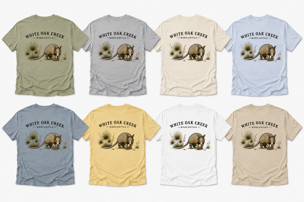 White Oak Creek Mercantile Armadillo