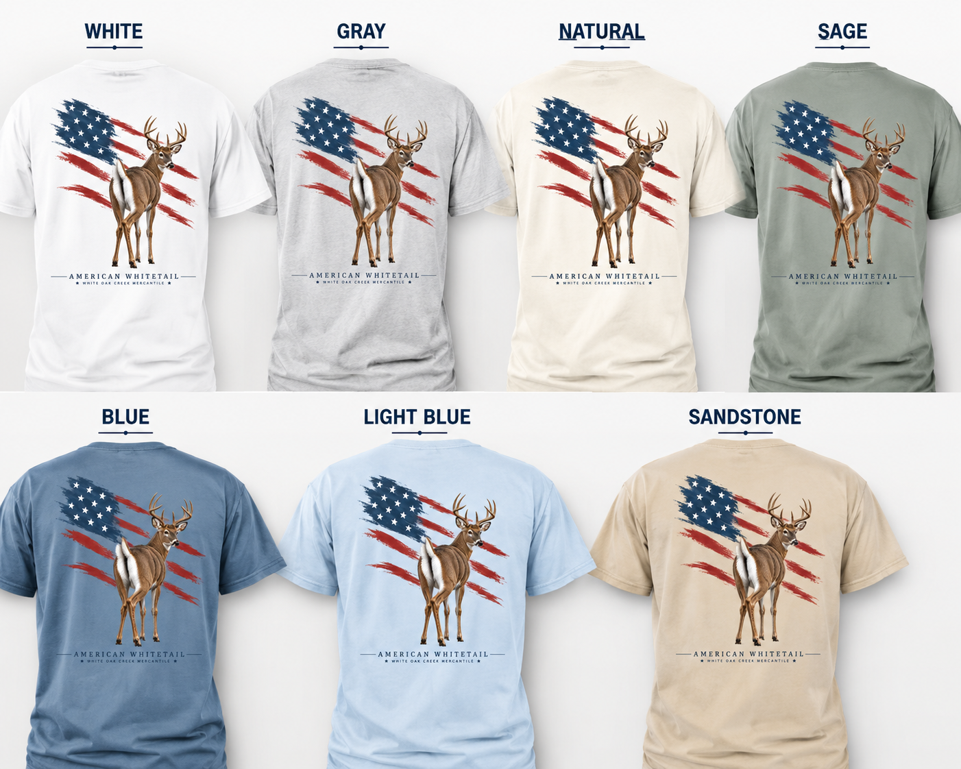 White Oak Creek Mercantile  American WhiteTail