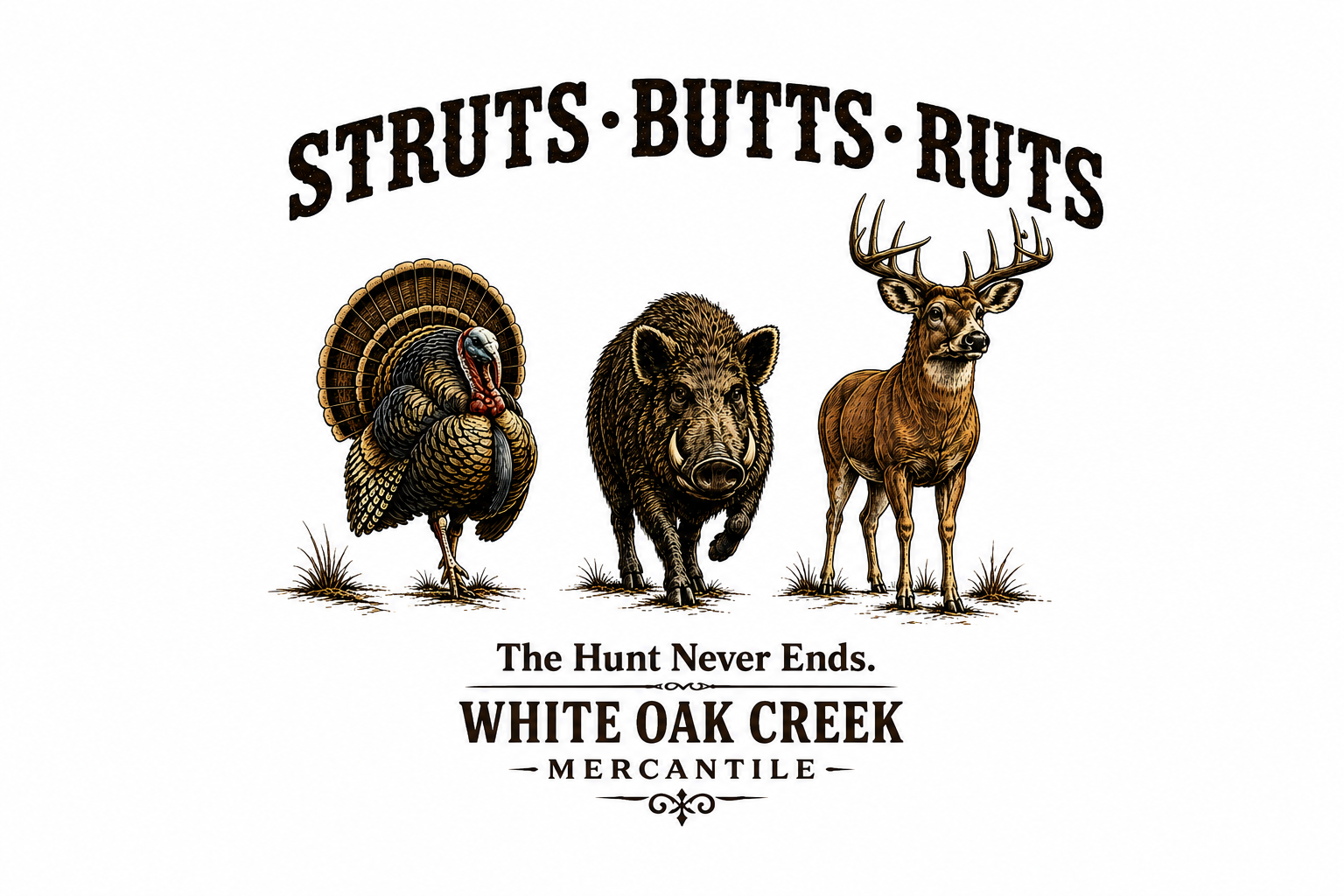 White Oak Creek Mercantile Struts*Butts*Ruts