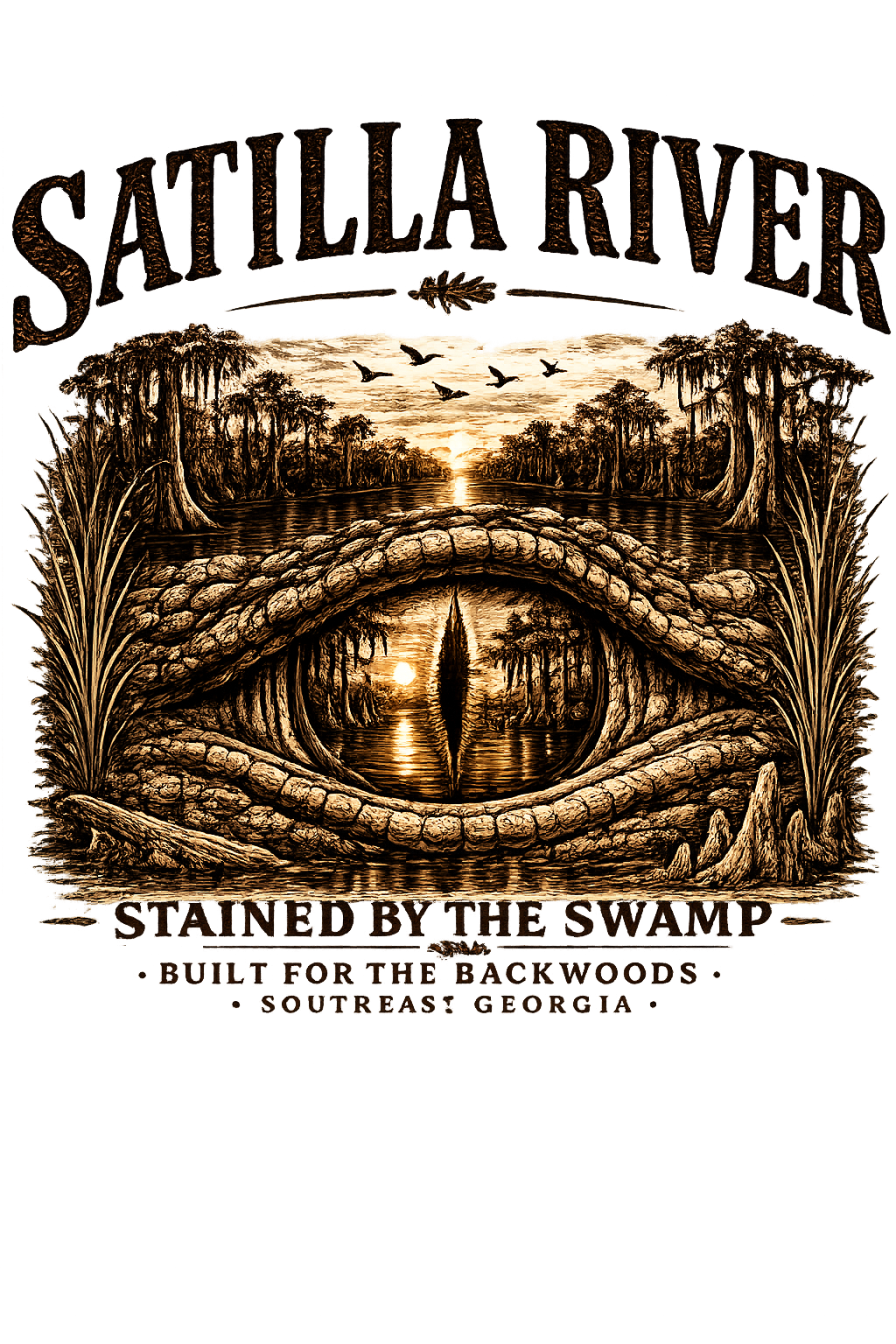 White Oak Creek Mercantile Satilla River Gator Eye