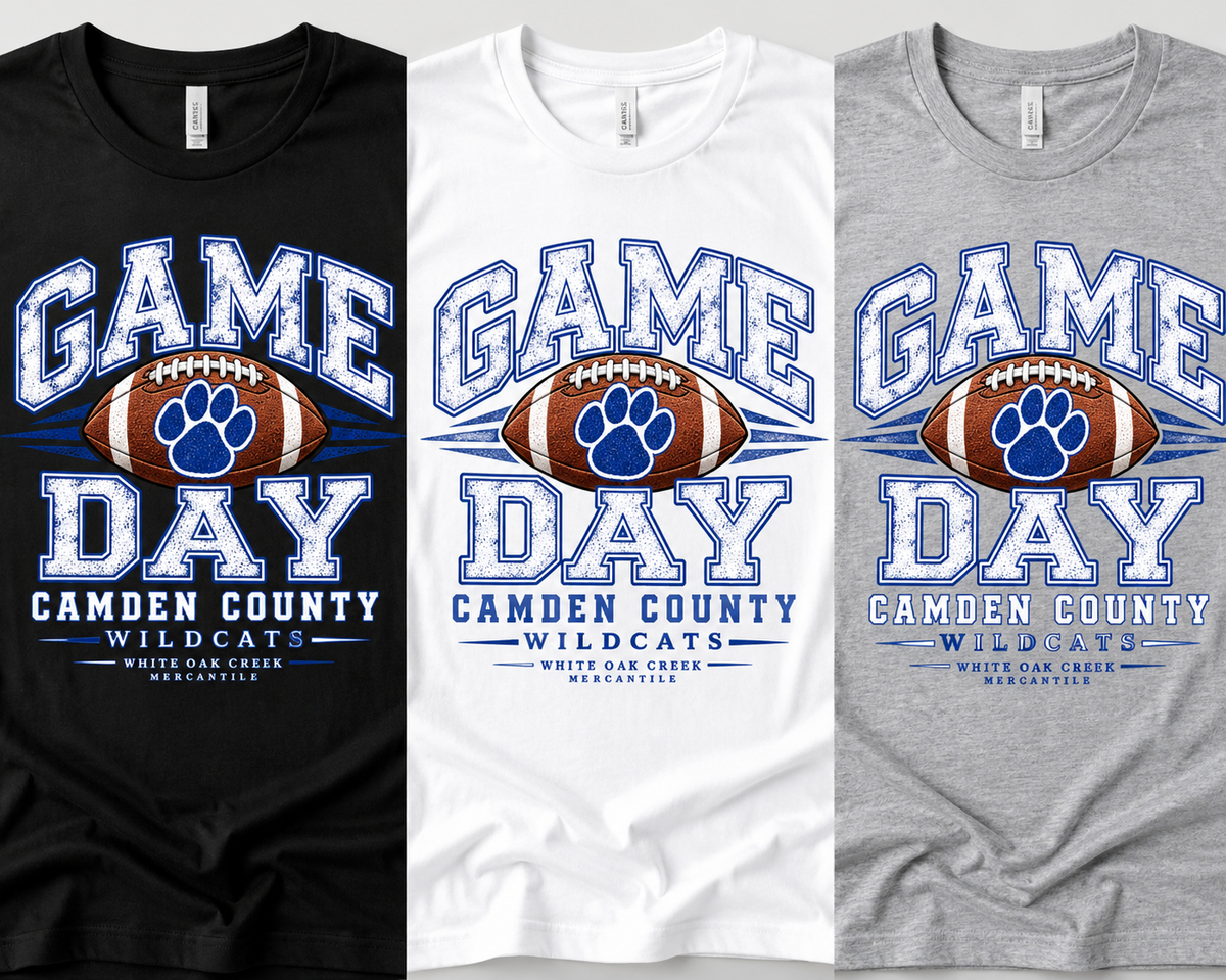 White Oak Creek Mercantile Game Day-Camden County