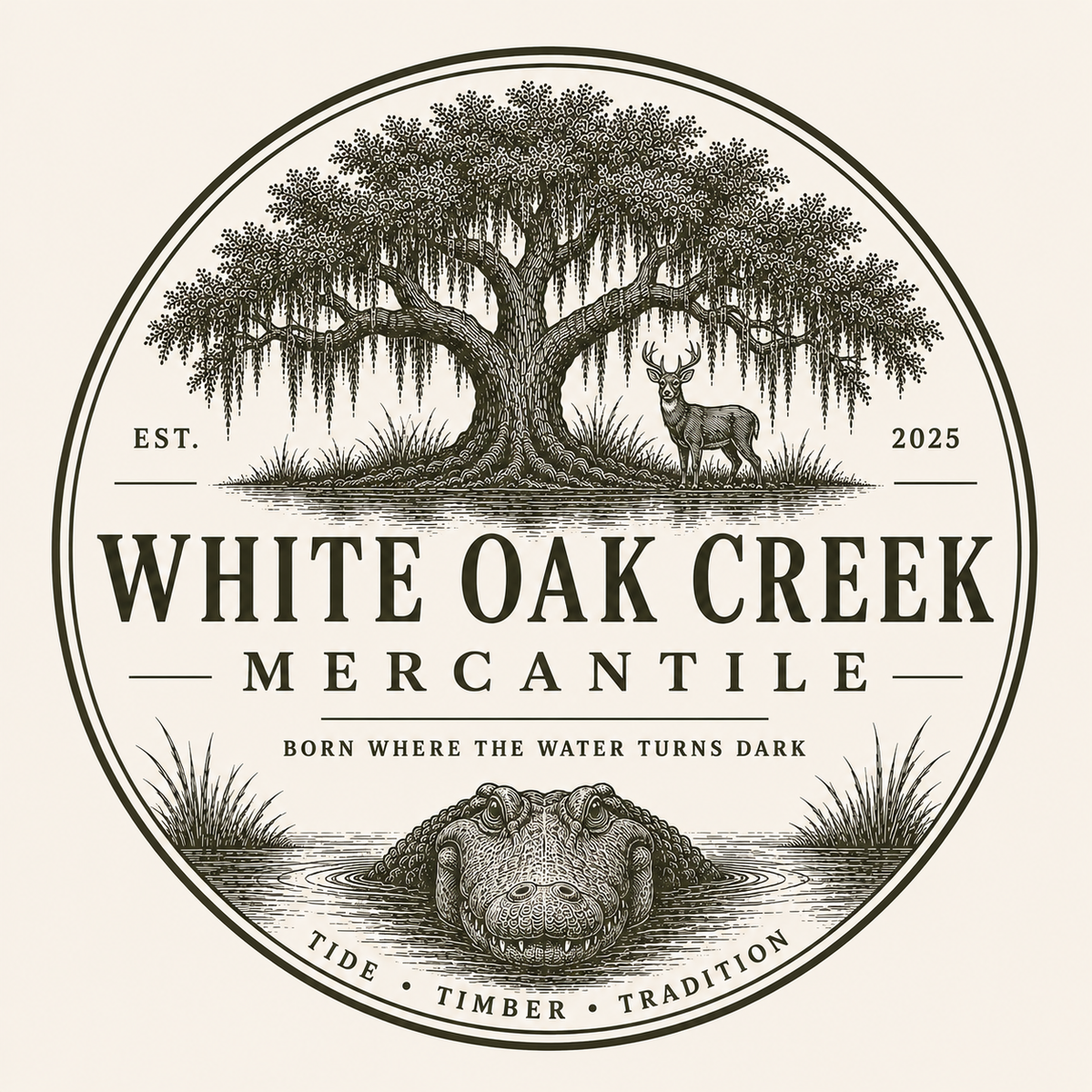 White Oak Creek Mercantile Logo Collection