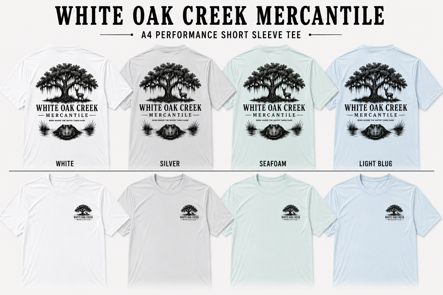 White Oak Creek Mercantile Logo Collection