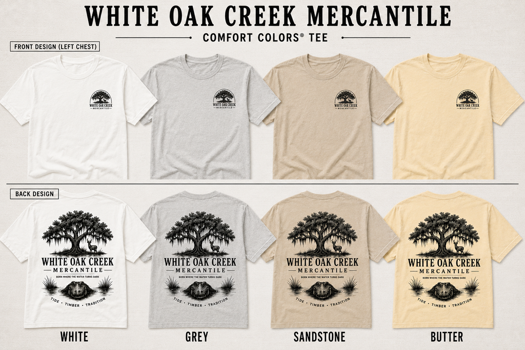 White Oak Creek Mercantile Logo Collection