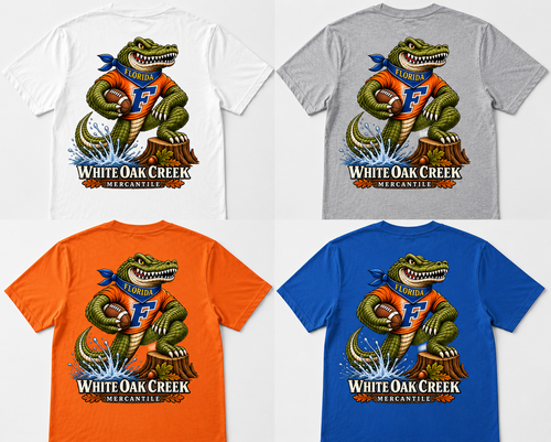 White Oak Creek Mercantile  Florida Gator-Stump