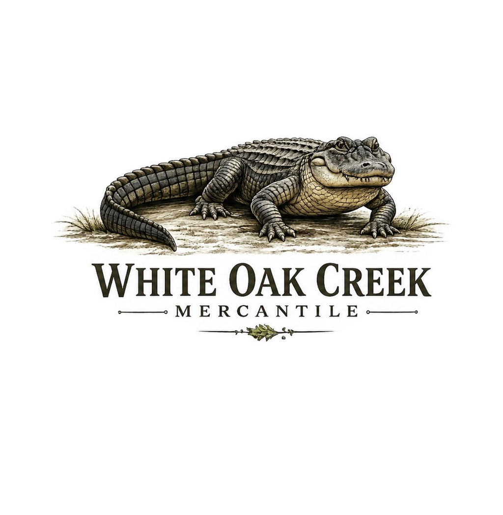 White Oak Creek Mercantile Alligator