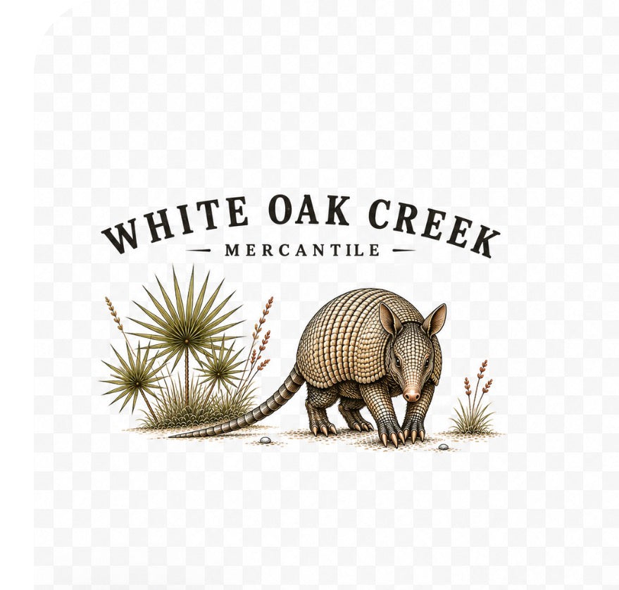 White Oak Creek Mercantile Armadillo