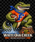 White Oak Creek Mercantile  Florida Gator-Stump