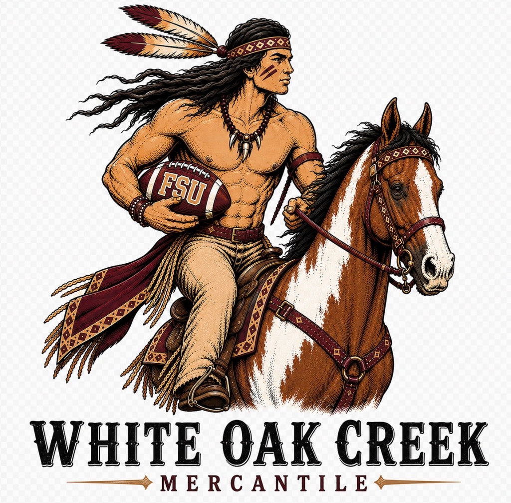 White Oak Creek Mercantile FSU Florida State Team Spirit