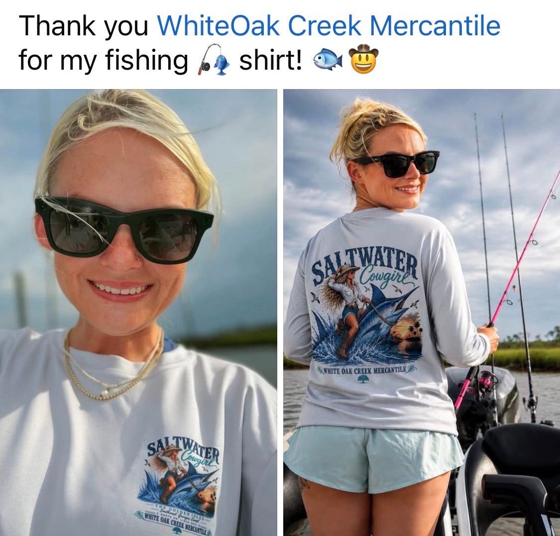 White Oak Creek Mercantile Saltwater Cowgirl Golden Isles